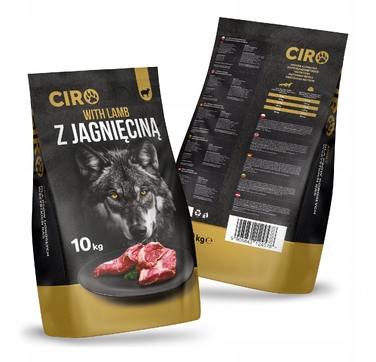 Сухий корм для собак CIRO KARMA з ягнятиною, 41% м'яса, 10 кг