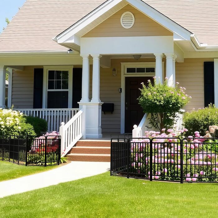 Кіягро вольєр для цуценят 544см, 100см висотою, 8-секційний розкладний вольєр для тварин з дверима, вольєр для собак, котів, кроликів, для саду, без інструментів, 8 секцій