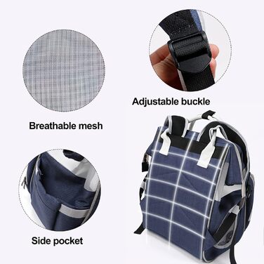 Рюкзак для кота та маленьких собак Galatée, дихаючий, зручний, для подорожей, походів, кемпінгу (світло-сірий)