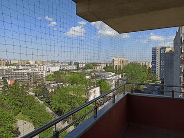 Захисна сітка на балкон та вікна від голубів, птахів та для котів, 3х6 м