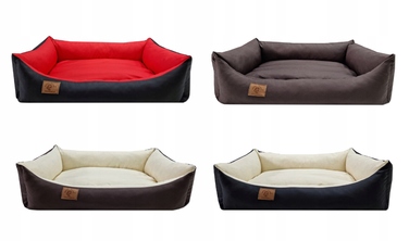 Плюшевий диван для собак Odol, багатоколірний, 90 см x 60 см