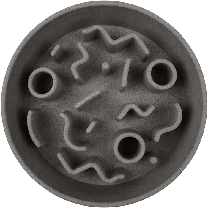 Повільний годівник для собак District 70 Bamboo Grey, діаметр 28 см