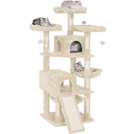 Низька дряпалка, висока дряпалка, лежанка та килимки-дряпалки