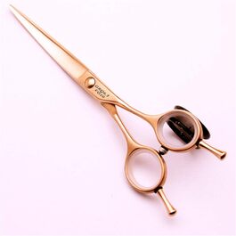 Професійні ножиці для грумінгу тварин, 6.5/7.0/7.0 дюймів, вигнуті, з подвійним лезом, для салонів та грумерів