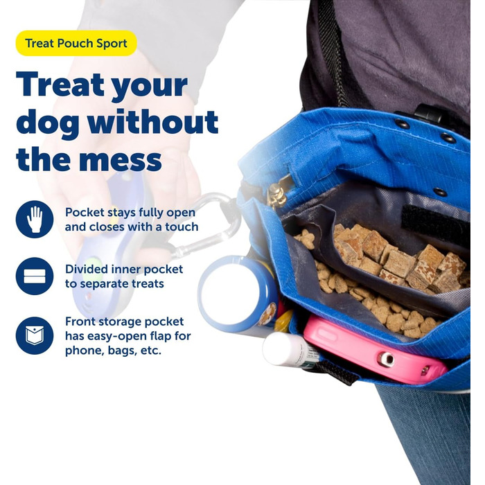 PetSafe 74144 Сумка для ласощів чорного кольору - спортивна модель