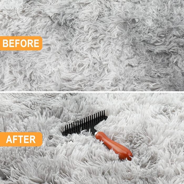 Гребінець для догляду за собаками, щітка для розплутування шерсті, видалення короткого та довгого волосся, гребінець для вичісування, килимний гребінець, видалення ковтунів, гребінець для грумінгу, видалення шерсті