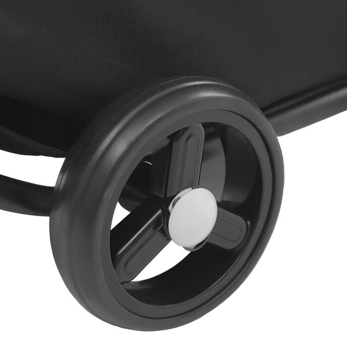 Візок для собак та котів, складаний, чорний, до 10 кг, 86 x 51 x 35 см