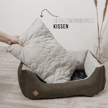 Ляжка для собак Ne&no® 2 в 1: охолоджуючий та зігріваючий матеріал, середні породи, 80x60 см, коричнева