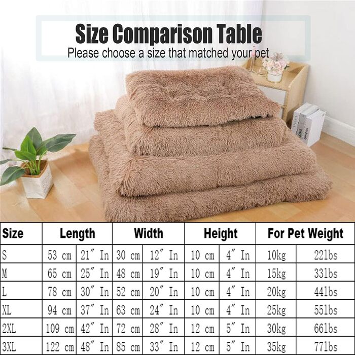 Крісло-ліжко для собак та котів LIVEINU з штучного хутра, рожеве, XL (94x63x10 см)