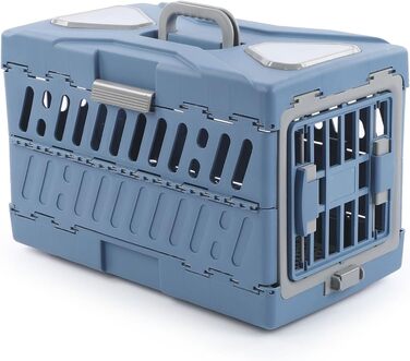 Транспортна переноска для котів та собак Palaufr: складана, дихаюча, для подорожей, авто, літака