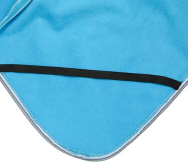 Водонепроможний та вітрозахисний софтшел-дощовик для собак, світло-блакитний, розмір M