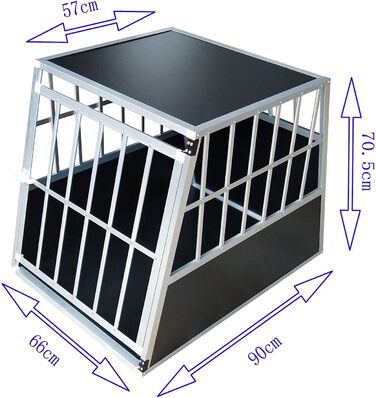 Транспортна переноска для собак Merschbrock Trade GmbH - переноска для автомобіля, подорожей, клітка, транспортна коробка