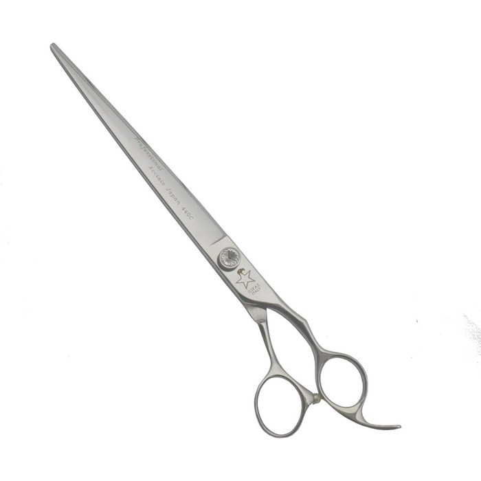 Ножиці для грумінгу домашніх тварин для собак та котів (пряма клинка 23,5 см)