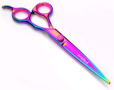 Набір професійних ножиць для грумінгу домашніх тварин 7.0 дюймів, з нержавіючої сталі. Підходить для собак та котів. Включає гребінець.