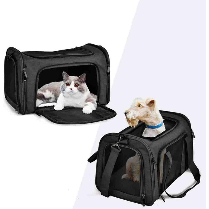 Транспортна сумка для тварин: переноска для собак та котів, 9 кг, 50x31x31 см