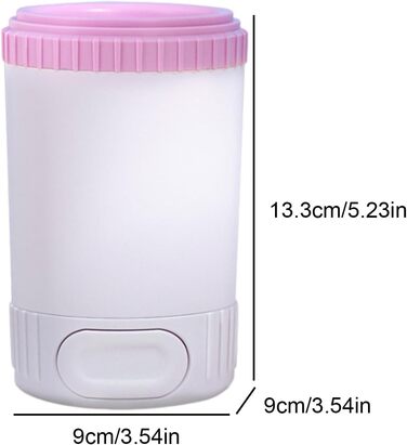 Миска для миття лап собак, очищувач лап | Миска для очищення лап собак - миска-очисник для брудних лап домашніх тварин, силіконовий пристрій для догляду за лапами, підходить для маленьких, середніх собак (Рожевий)