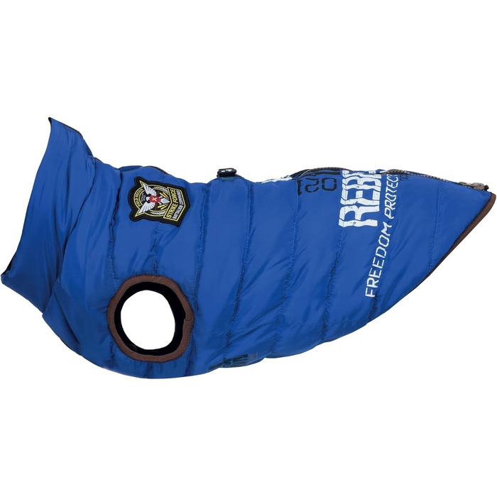 Накидка для собак Trixie, одяг для тварин, жилет, нашийник, великий, малий, середній, аксесуари для собак, блакитний, розмір XS, 30 см