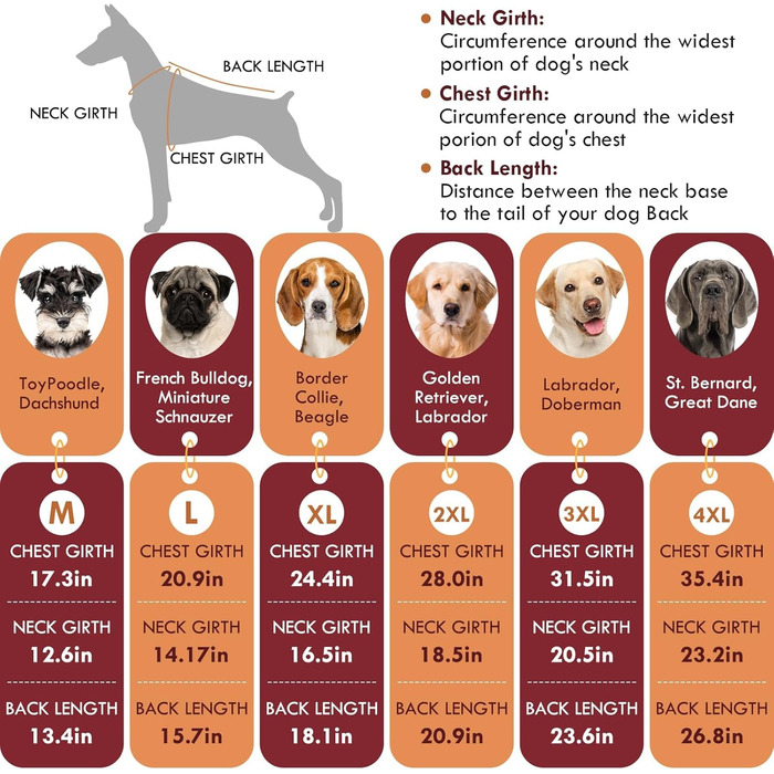 Пуловер для собак середнього та великого розміру, в'язаний пуловер з отвором для повідка, теплий, з коміром-стійкою, на Новий Рік, для хлопчиків та дівчаток XXXL, абрикосовий
