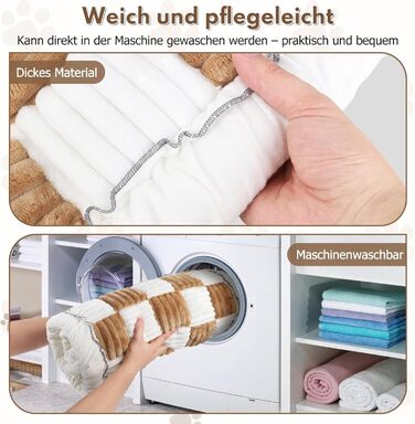 Килимок для собак у машину: водонепроникний, антиковзаючий, універсальний. Підходить для автомобіля, дивану та відпочинку на природі (світло-коричневий)