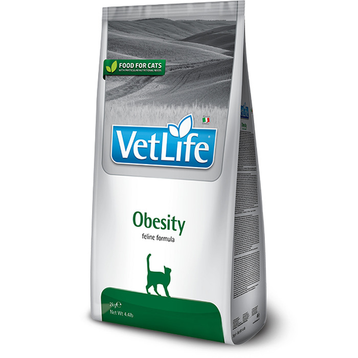 Сухий корм для котів Farmina VET LIFE Cat Obesity, 5 кг