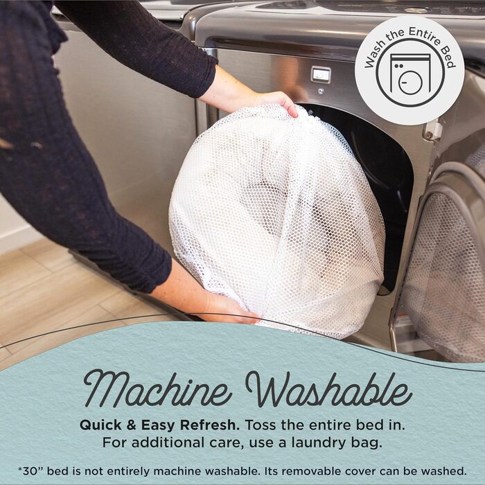 Ліжко-гніздо Sheri SnuggleSoft для собак та котів з м'якої кашемірової вовни, з піною з пам'яті, сірого кольору, 58x58x18 см