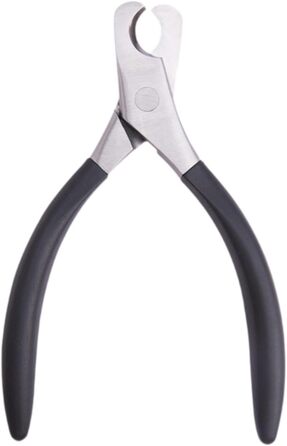 Ножиці для обрізання кігтів тварин, ножиці для кігтів, інструмент для догляду за домашніми тваринами, сталеві (чорні)