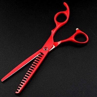 Набір професійних ножиць для грумінгу собак та котів QUNINE (5 шт. + гребінець), 17.8 см