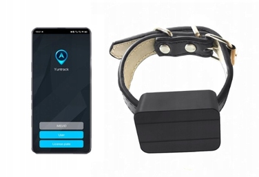 GPS-нашийник-локатор для собак з акумулятором 1200mAh, SOS-функція, керування через додаток, без абонплати