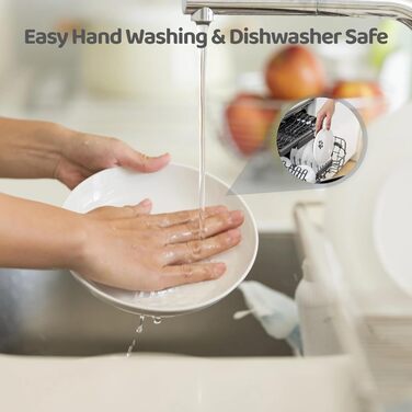 Керамічні миски для котів, 6 шт., без втоми вусів, широкі та плоскі миски з антиковзким силіконовим дном, годівниці для котів та собак, миски для води, діаметр 15 см, 6 шт.