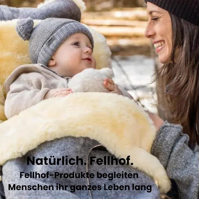 Щітка для ламінової вовни Fellhof з гребенем для чищення та ергономічною ручкою | Догляд за виробами з ламінової вовни | М'який та ефективний догляд за шерстю | В комплекті бавовняна пелюшка