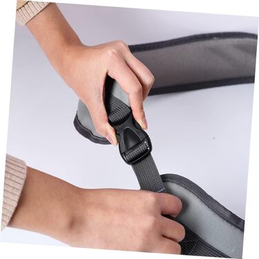 Сумка-переноска для тварин BESPORTBLE: зручна та портативна переноска для собак та котів, чорна, 45x12x30 см