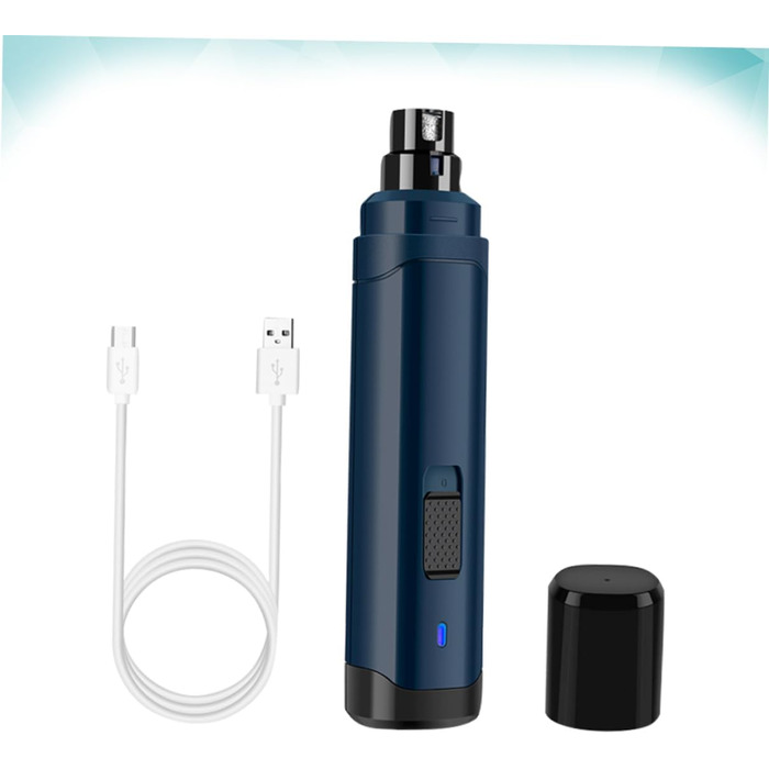 Електричний шліфувальник нігтів для домашніх тварин Milisten USB. Безшумний триммер для собак та котів. Безпечний та швидкий догляд за кігтями.