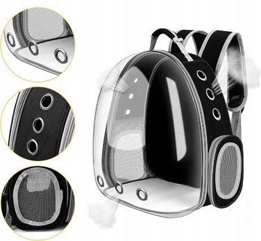 Транспортувальний рюкзак-переноска для котів та собак: ергономіка та безпека для подорожей