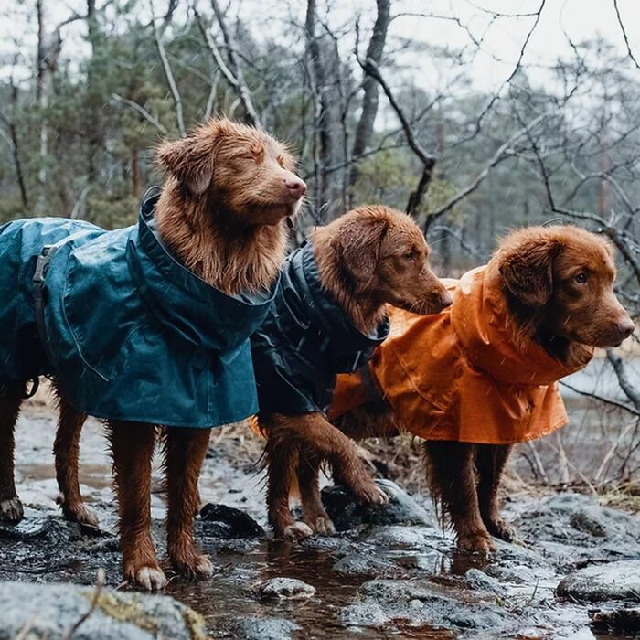 Дощовик для собак Hurtta Monsoon, колір Сандалор, розмір 35.6 см
