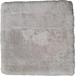 Крісло-подушка з овечої вовни Merino Reissner SIKI-PA | 40x40 см, бежевий перламутр | для авто, крісла, інвалідного візка, котячого ліжечка | Patchwork