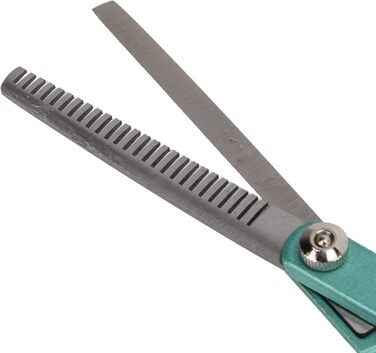 Набір професійних ножиць для грумінгу собак та котів, 17.8 см, зелений