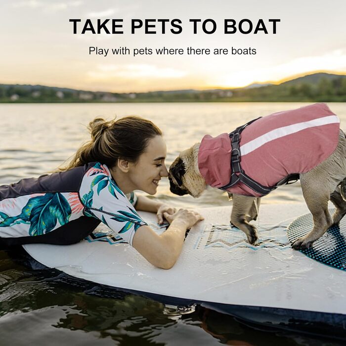 Дощовик для собак PETCUTE: водонепроникний, з отвором для шлейки, для маленьких, середніх та великих собак, з світловідбиваючими смугами, регульована капюшон, 3XL, Рожевий