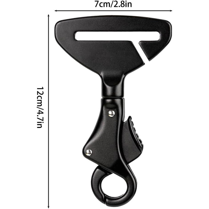 Затискач для собак, автомобільний ремінь безпеки для собак, затискач-замок, кріплення для собак до ременя безпеки