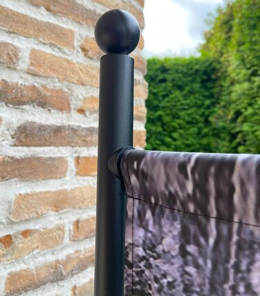 Ширма QUICK STAR з тканини, 180 x 178 см, Skull - для дому, саду, балкону