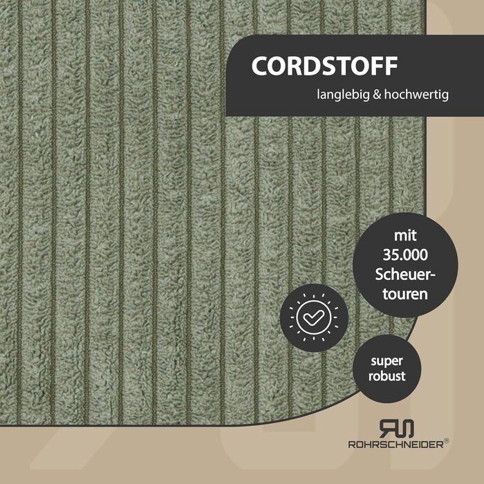 Кішка ліжко-лежанка для вікна | Самопідігріваюча підстилка для котів | Зроблено в ЄС | М'яке ліжко для котів з антиковзною підкладкою | Миється, матеріал - корд | Розмір 2 (90 x 29 см) | (сіль)