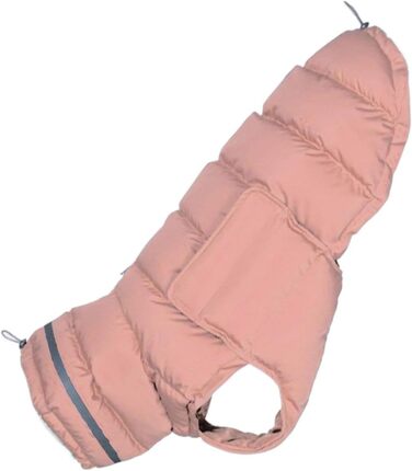 Зимові куртки для собак, тепла зимова куртка для великих собак, рожевий колір