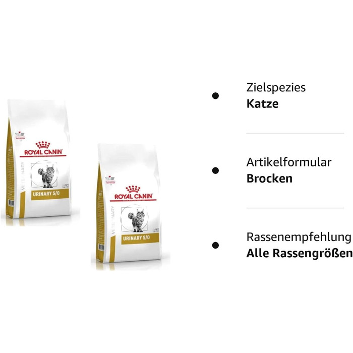 Корм для котів Royal Canin Veterinary Diet Urinary S/O для підтримки сечовивідних шляхів, 1.5 кг