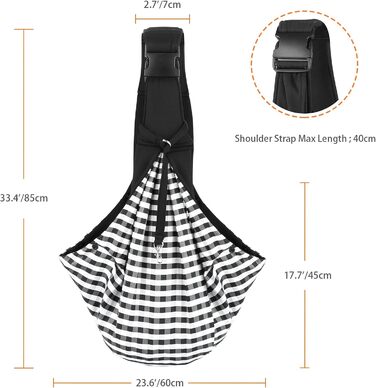 Сумка-кенгуру для собак Coolzon, переноска для тварин, дихаюча, для маленьких собак та котів, до 7 кг (зелена/чорна)