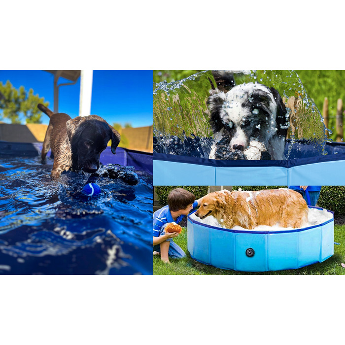 Великий посилений садовий басейн для собак XXL — Меганабір