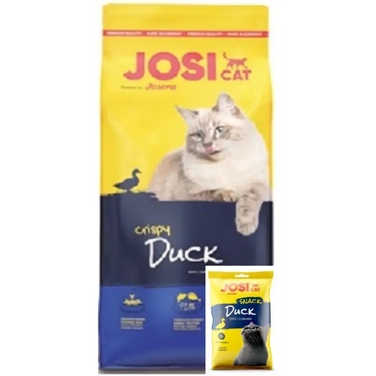 Сухий корм для котів Josera JosiCat Crispy Duck з качкою, 10 кг