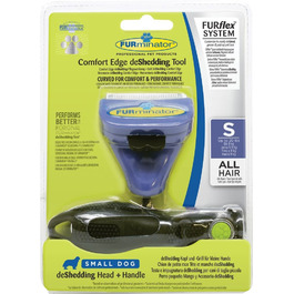 FURminator FURflex, щітка для грумінгу дрібних собак, інструмент для видалення підшерстя, розмір S, без іграшки для грумінгу