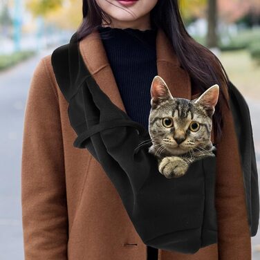 Сумка-переноска для тварин Toyvian: дихаюча, міцна, для собак та котів, з регульованим ременем