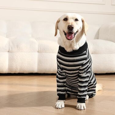 Захисний костюм для собак після операції, костюм для собак після кастрації, захист ран, чорний, XL