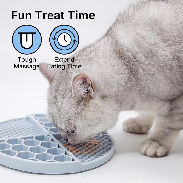 Килимок для лизання домашніх тварин з присосками та кришкою від банки для собак та котів, харчовий силікон, повільне годування, інтелектуальна іграшка-головоломка, килимок для ласощів, неслизький, для заспокоєння та розваги, персиковий (пісочний)