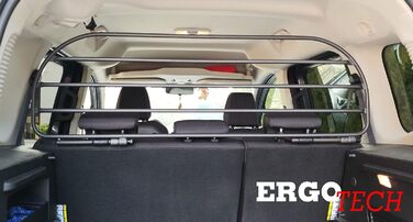 Сітка перегородки для Ford Tourneo Courier (2015-2023) ERGOTECH RDA65HBG-XL - для собак та багажу